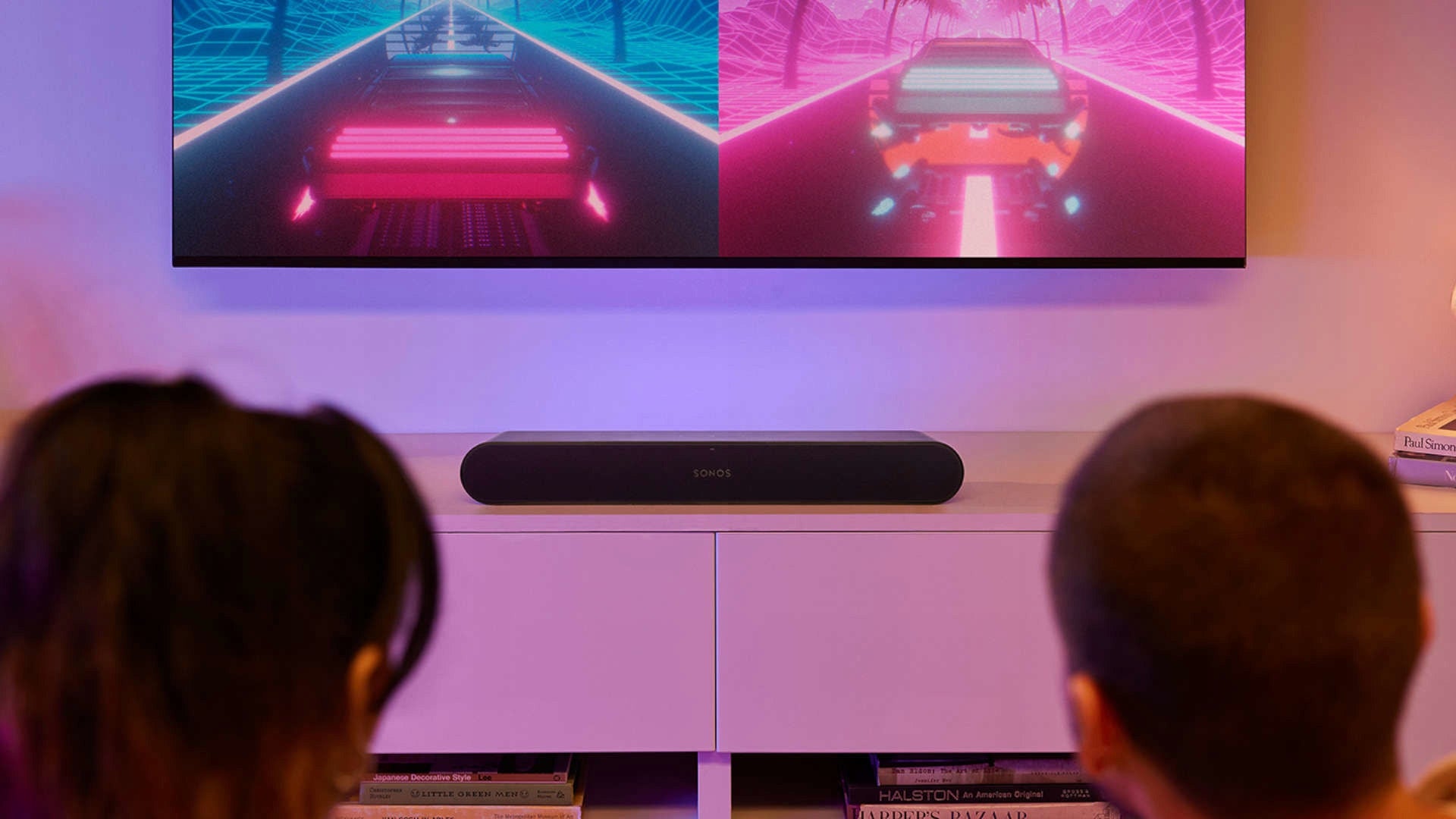 ELEGANT AND SLIM SONOS RAY SOUNDBAR in BLACK Manufacturer code RAY BLACK
