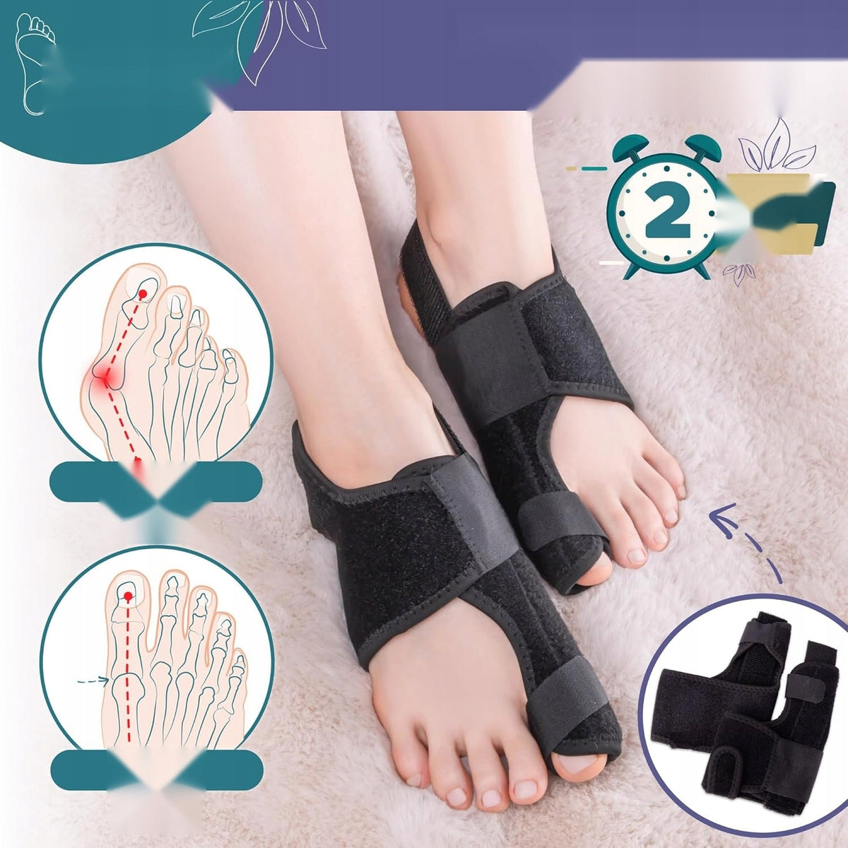 ELEMENTS SET 11 CORRECTOR BUNIONS RAIL FLOAT PROTECTION FOOT CORRECTION Manufacturer code 5908140484528