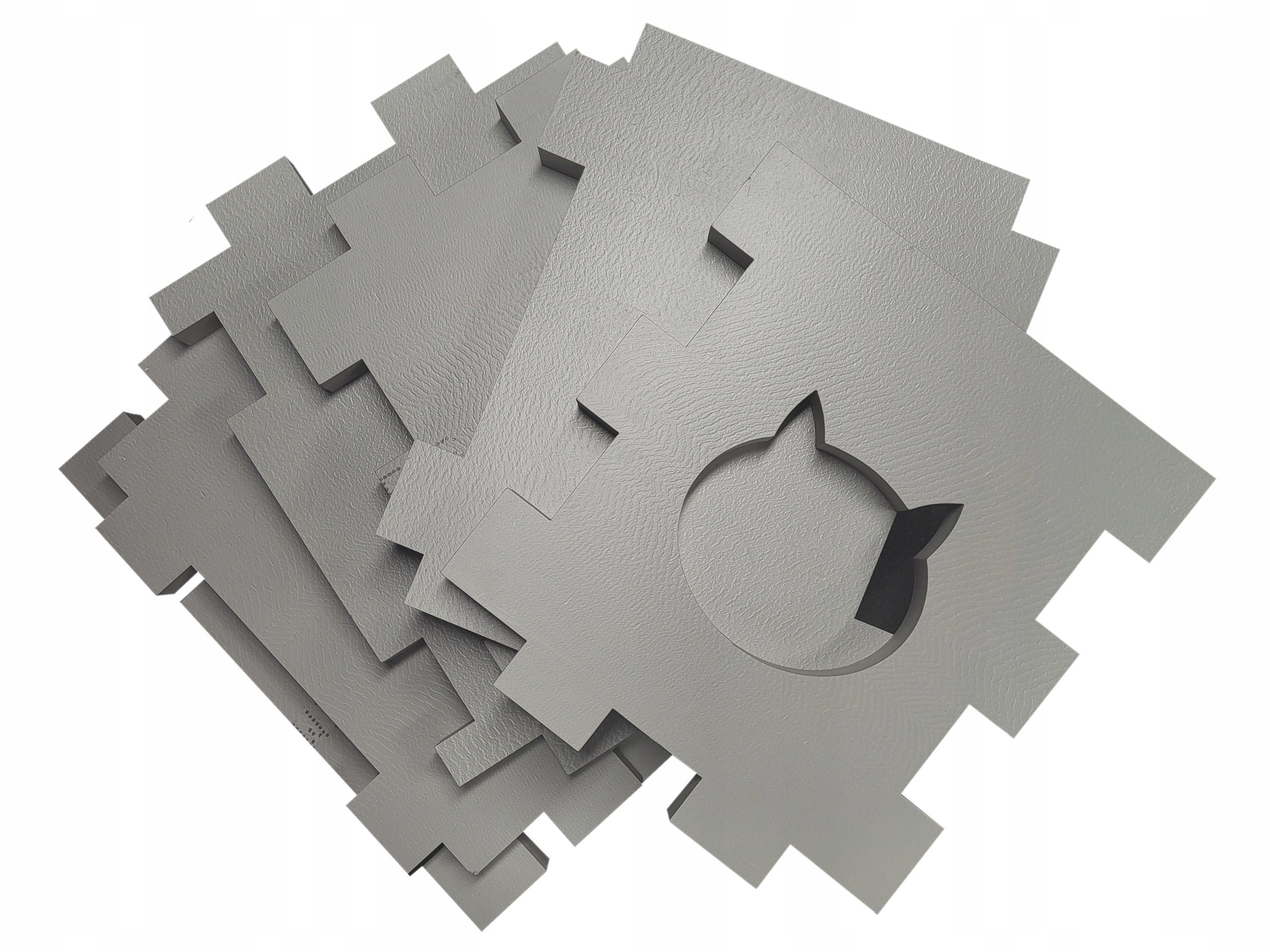 ELHARE Cat house kennel DIY year-round, 4cm XPS Super warm Thermobox Manufacturer code B/XPS/560x400x400