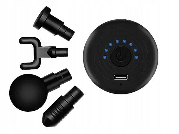 ELINE Massage Gun Massager USB-C 4 Tips Red Manufacturer code GB4706.1-2005