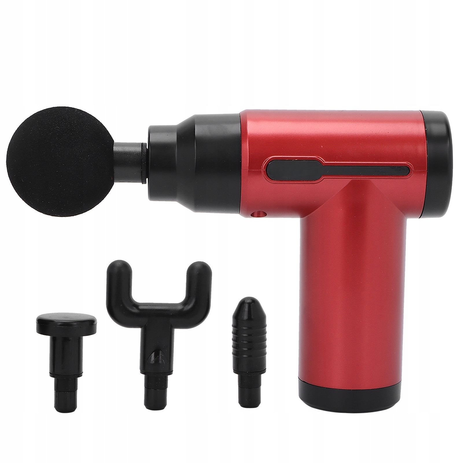 ELINE Massage Gun Massager USB-C 4 Tips Red
