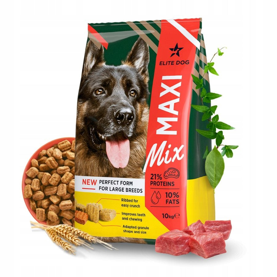 ELITE DOG Maxi-Mix Tasty dry dog food VITAMINS Large Breeds 10 kg