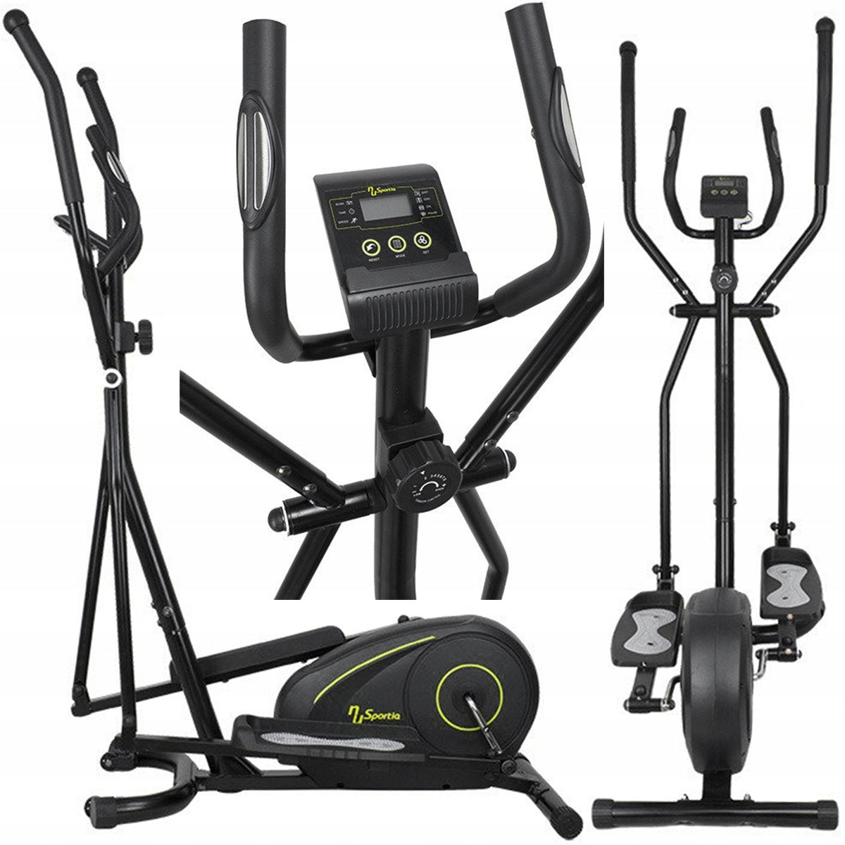 ELLIPTICAL TRAINER TRAINING MAGNETIC BIKE