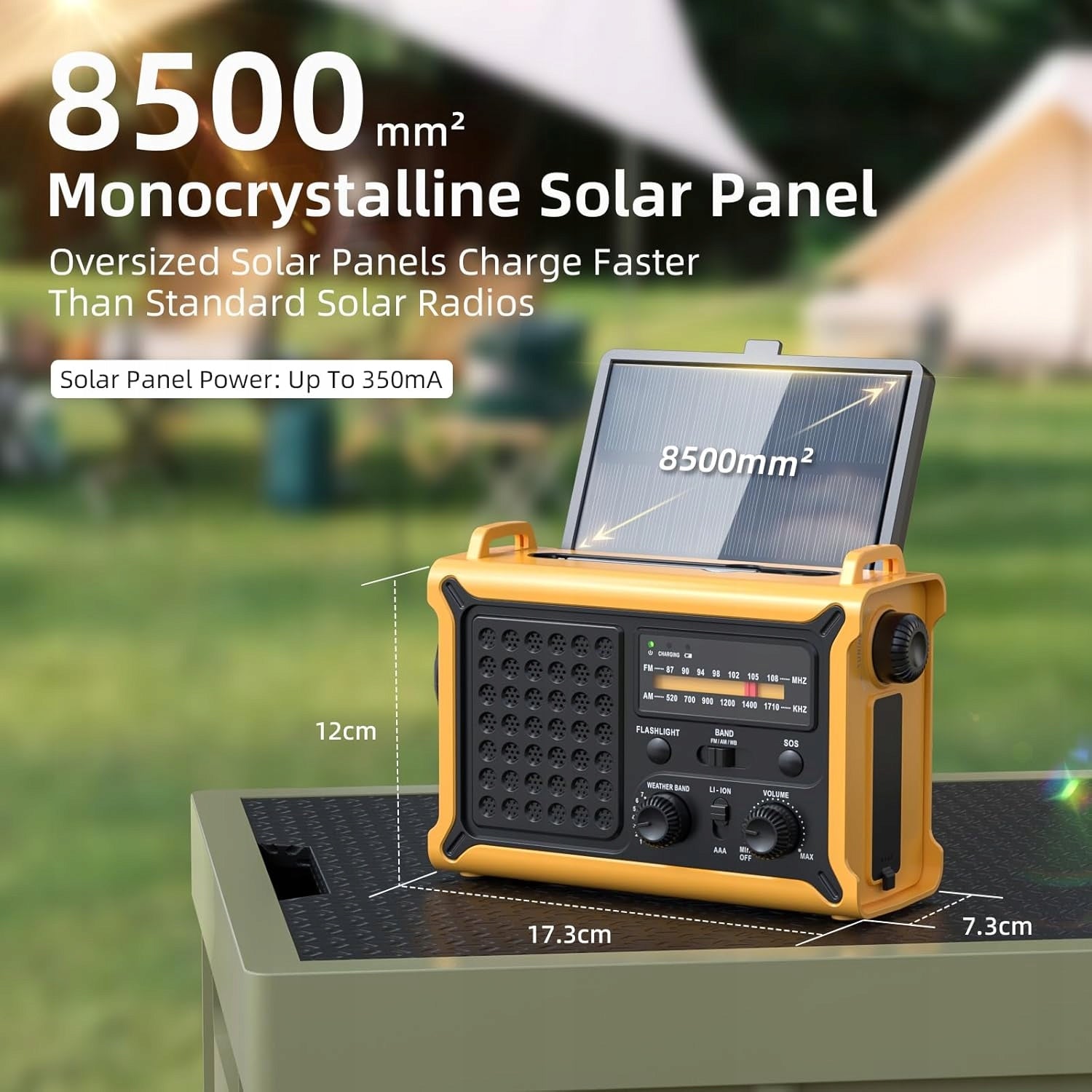 EMERGENCY PORTABLE POWER SUPPLY CRANK SOLAR POWERBANK FLASHLIGHT BATTERY Brand no brand