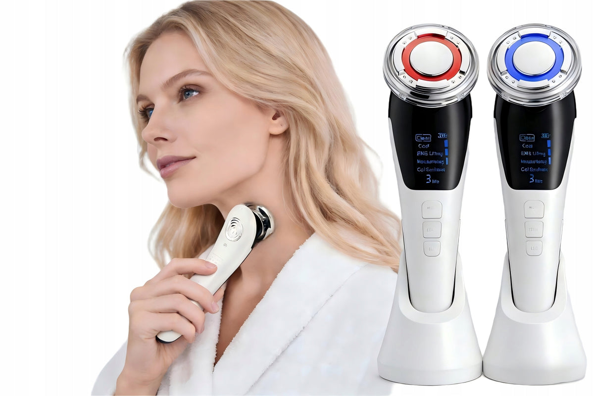 EMS LED Face Massager 7in1 NEEDLELESS MESOTHERAPY Lifting Ultrasoundiv