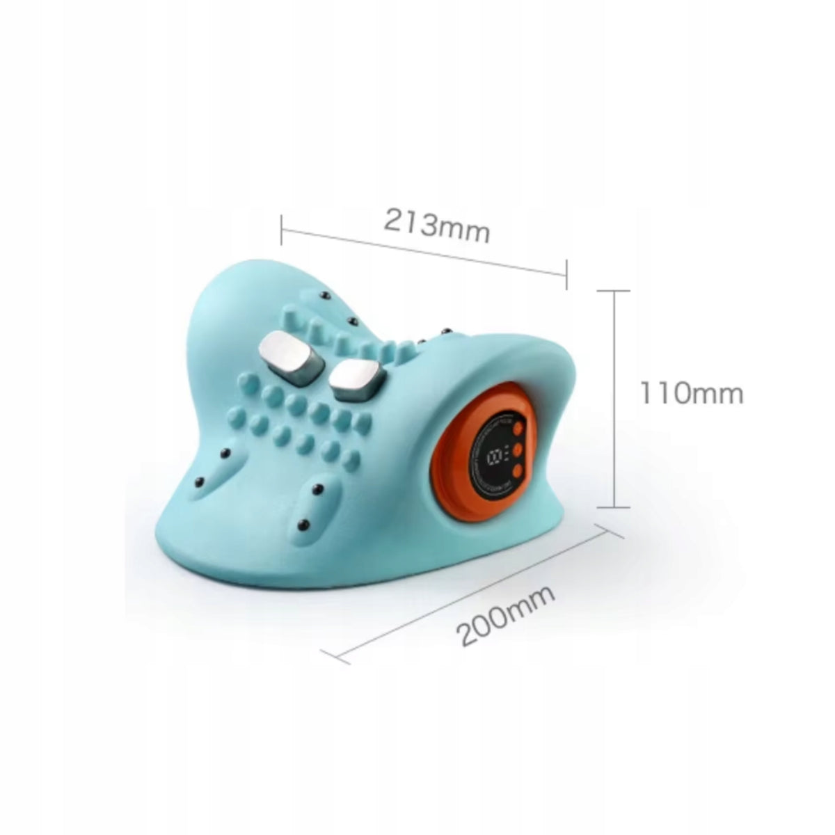 EMS MASSAGE PILLOW WITH LOW FREQUENCY PULSES BLUE Manufacturer code EDJ G10