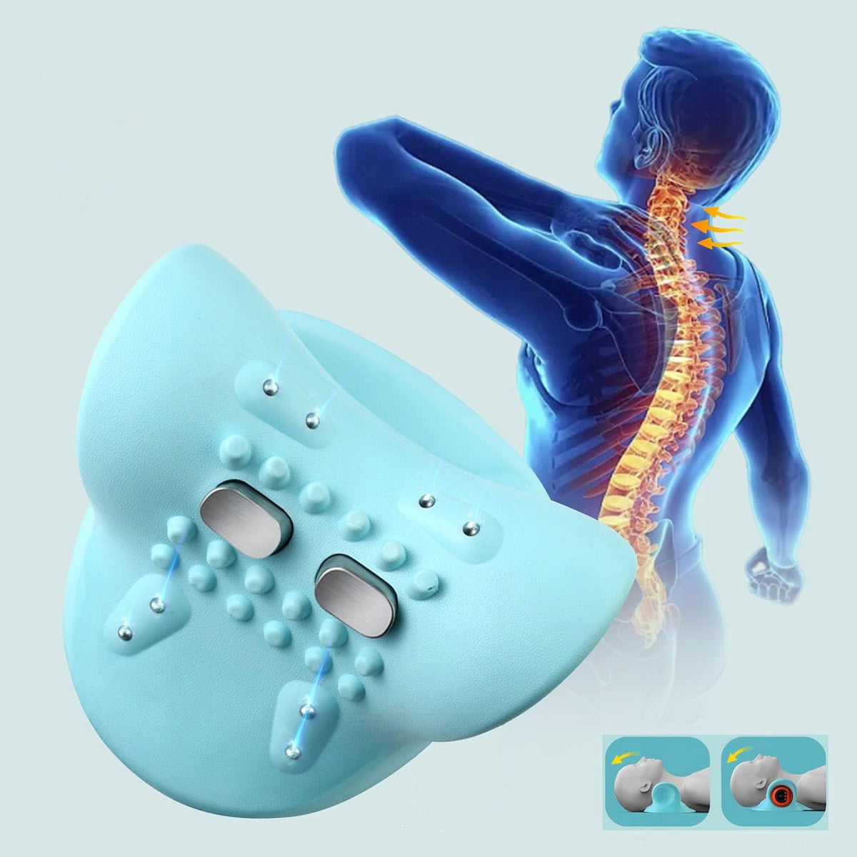 EMS NECK MASSAGE PILLOW WARMING ELECTRIC NECK MASSAGE HEAT Manufacturer code 250509FC09Q