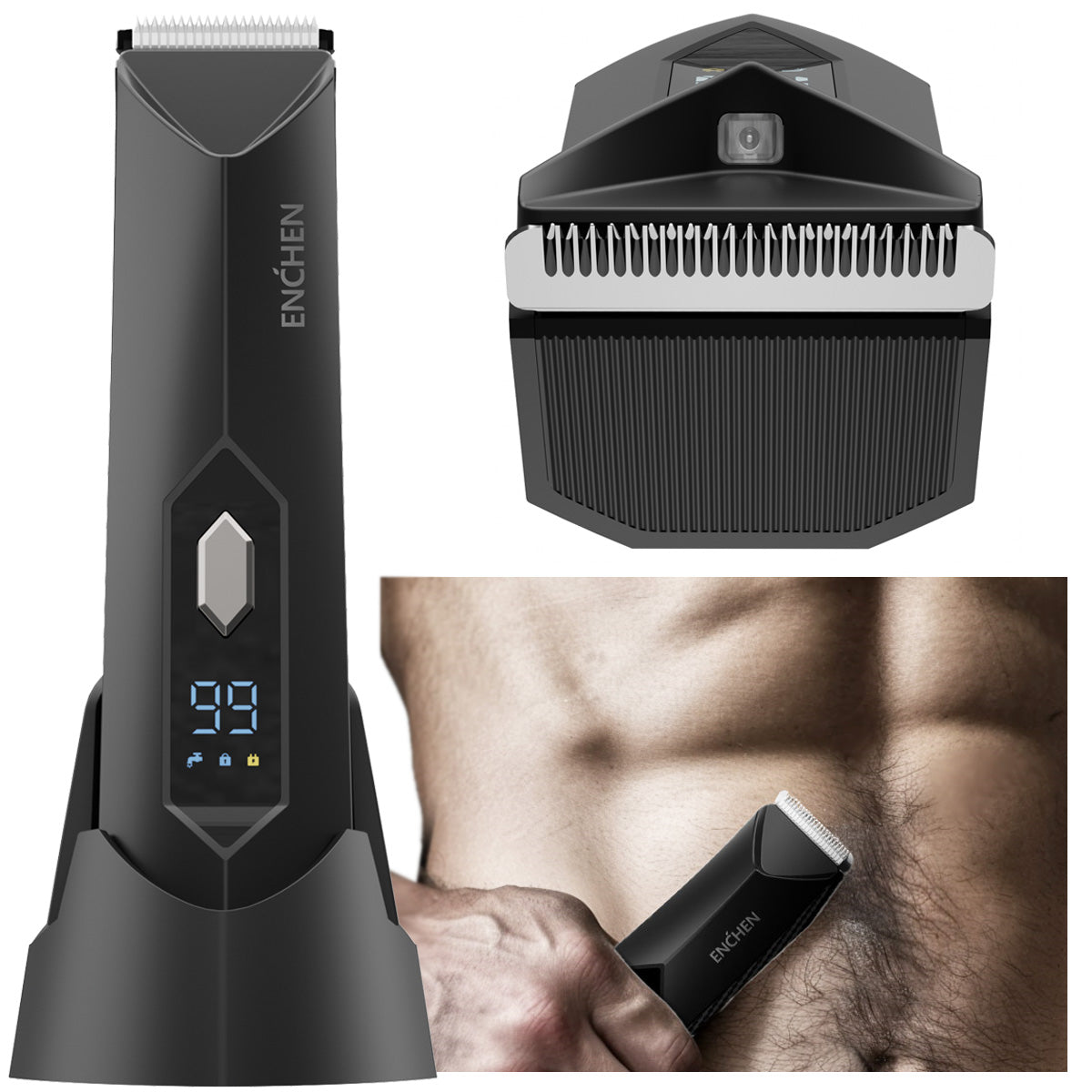 ENCHEN SPARK 2 SHAVER Hair Abdominal Armpit Machine Batteries included no