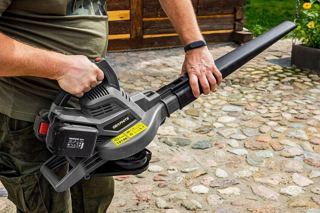 ENERGY 58G036 GRAPHITE CORDLESS GARDEN VACUUM CLEANER Air velocity 200 km/h