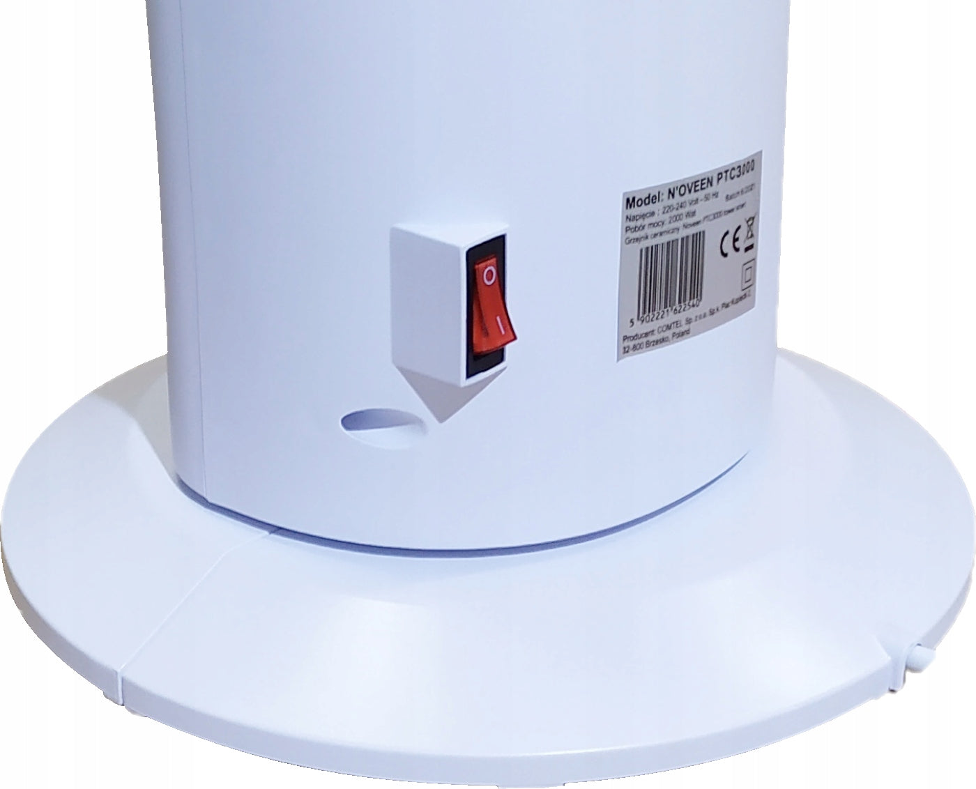 ENERGY-SAVING ELECTRIC HEATER FARELKA 2000W Brand N'oveen