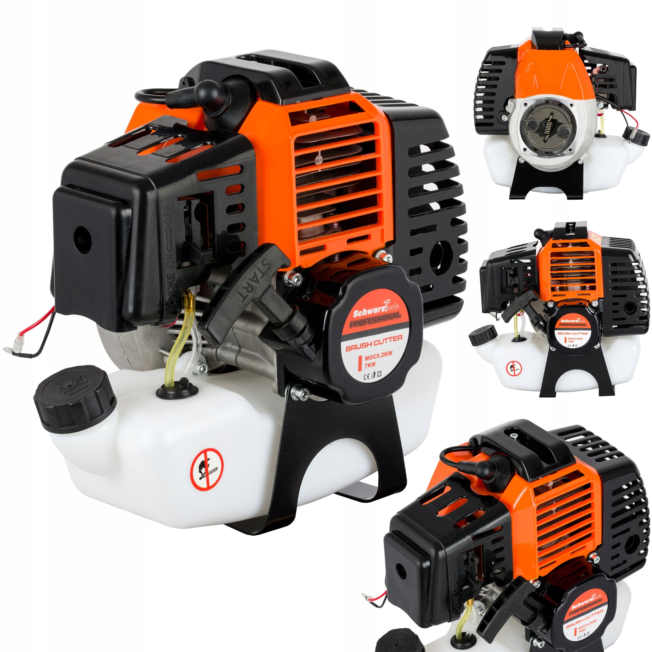 ENGINE FOR COMBUSTION SCYTHE TRIMMER 7,0 MOWER DEMON NAC POWER