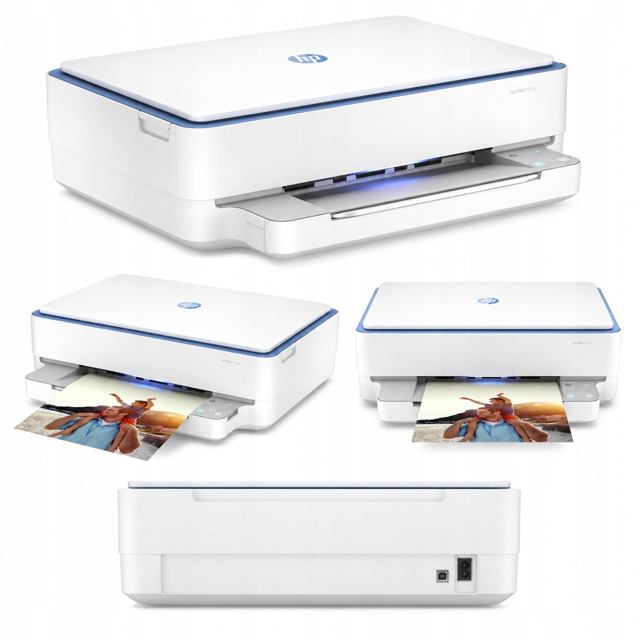 ENVY 3IN1 LED Multifunction Inkjet Printer (Color) HP 6010e+ Inks