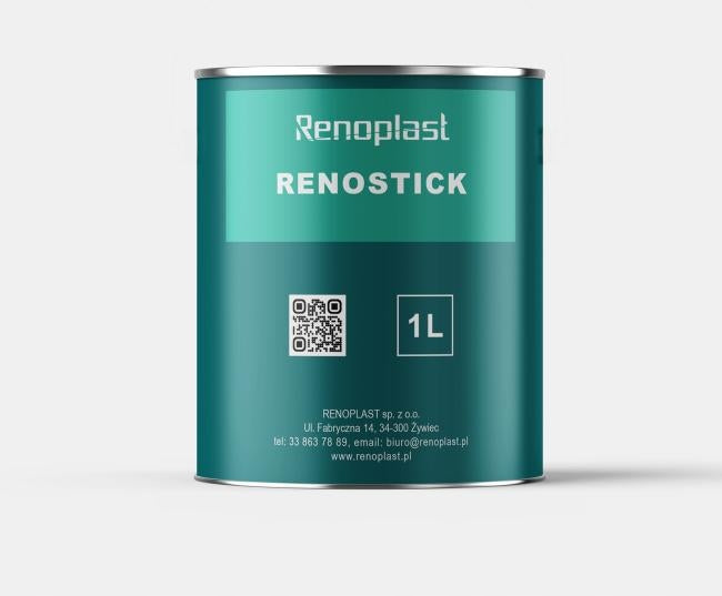 EPDM membrane adhesive 1 l. 0.9 kg RS 10 Renostick Renoplast