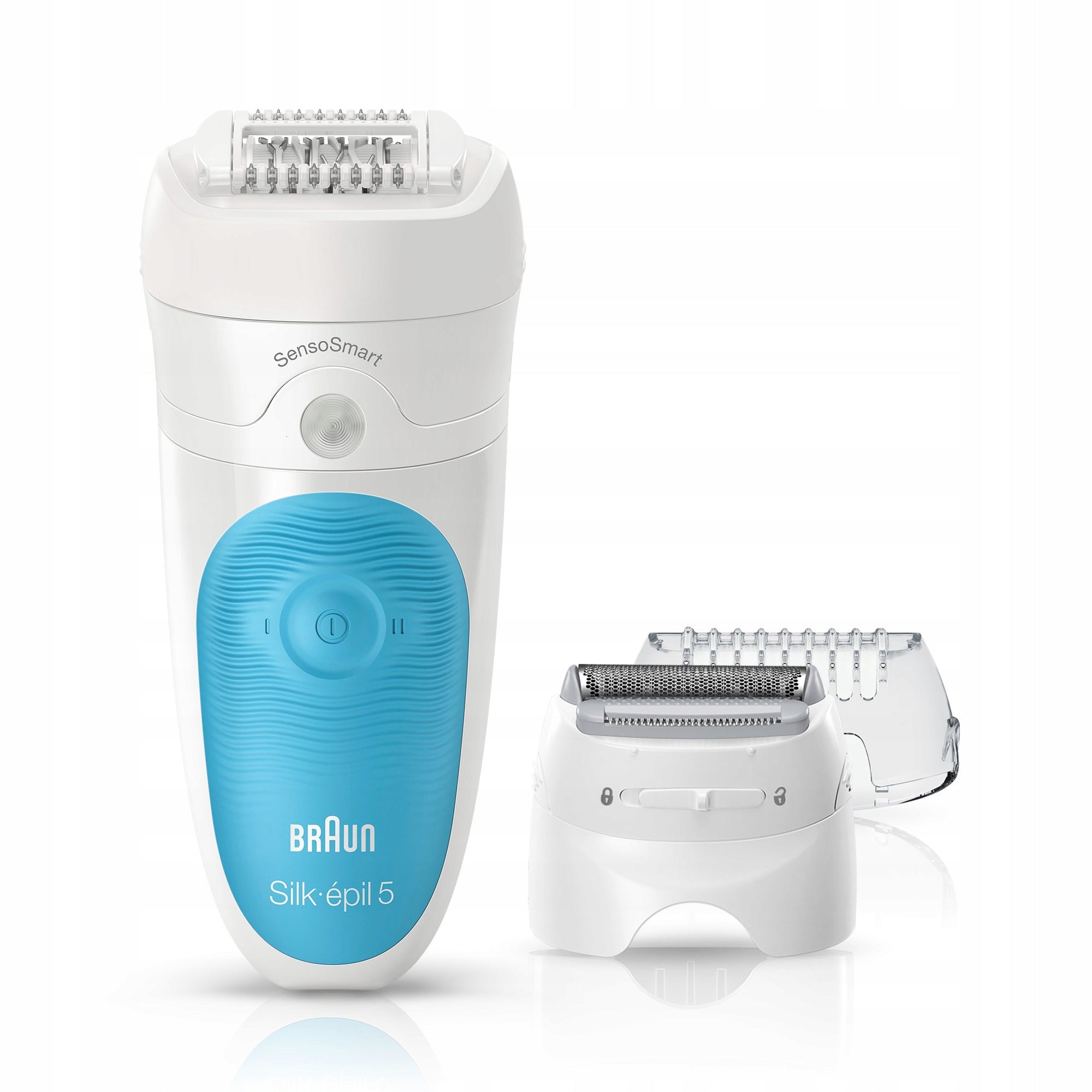 EPILATOR BRAUN Silk-epil 5 SensoSmart WET&DRY+ SHAVER+ TRIMMER+ 5 additives Manufacturer code 5-815
