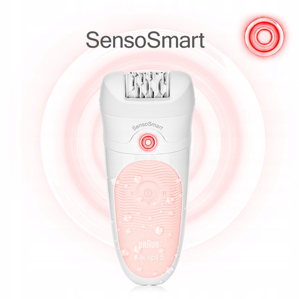 EPILATOR BRAUN Silk-epil 5 (Wet&Dry) SensoSmart MICROGRIP + SPA HEAD! Manufacturer code SE5 SkinSPA 3 7 9