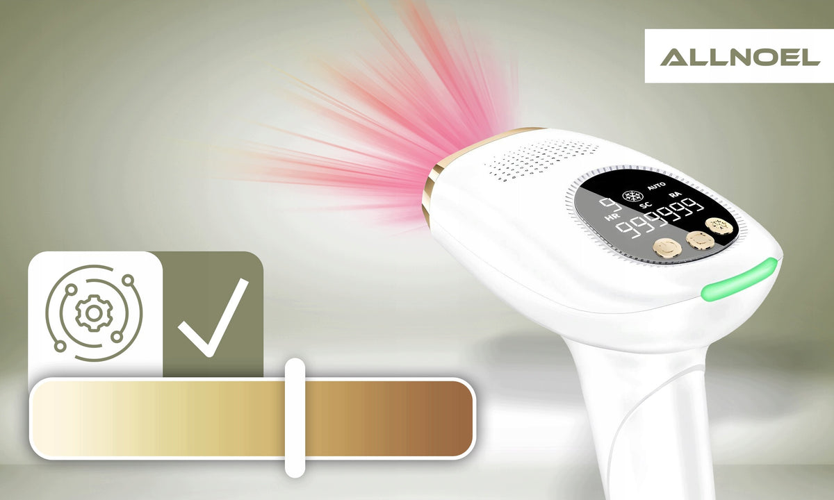 EPILATOR Painless Laser Face Body Leg Bikini LEATHER REGENERATION IPL Manufacturer code Depilator laserowy zestaw