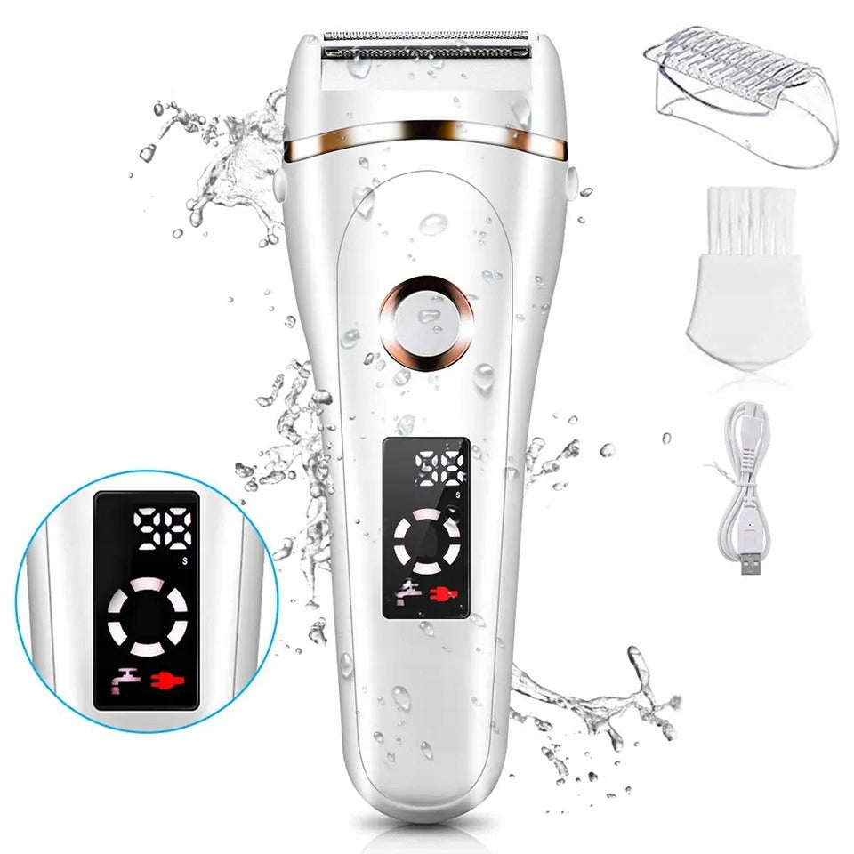 EPILATOR WOMEN'S ELECTRIC RAZOR + ROLLER MASSAGER WITH NEEDLES Brand Minexo