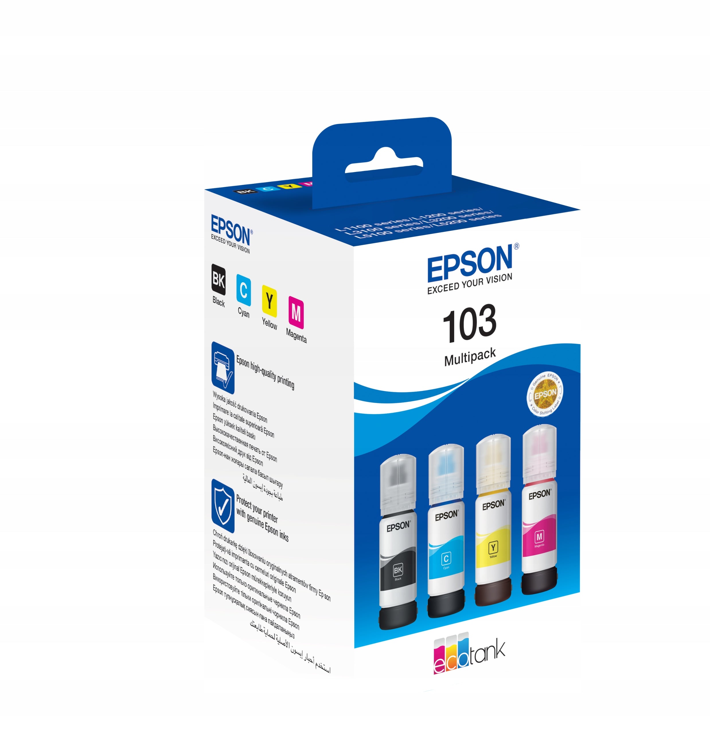 EPSON Ink 103 MULTIPACK C13T00S64A SET CMYK