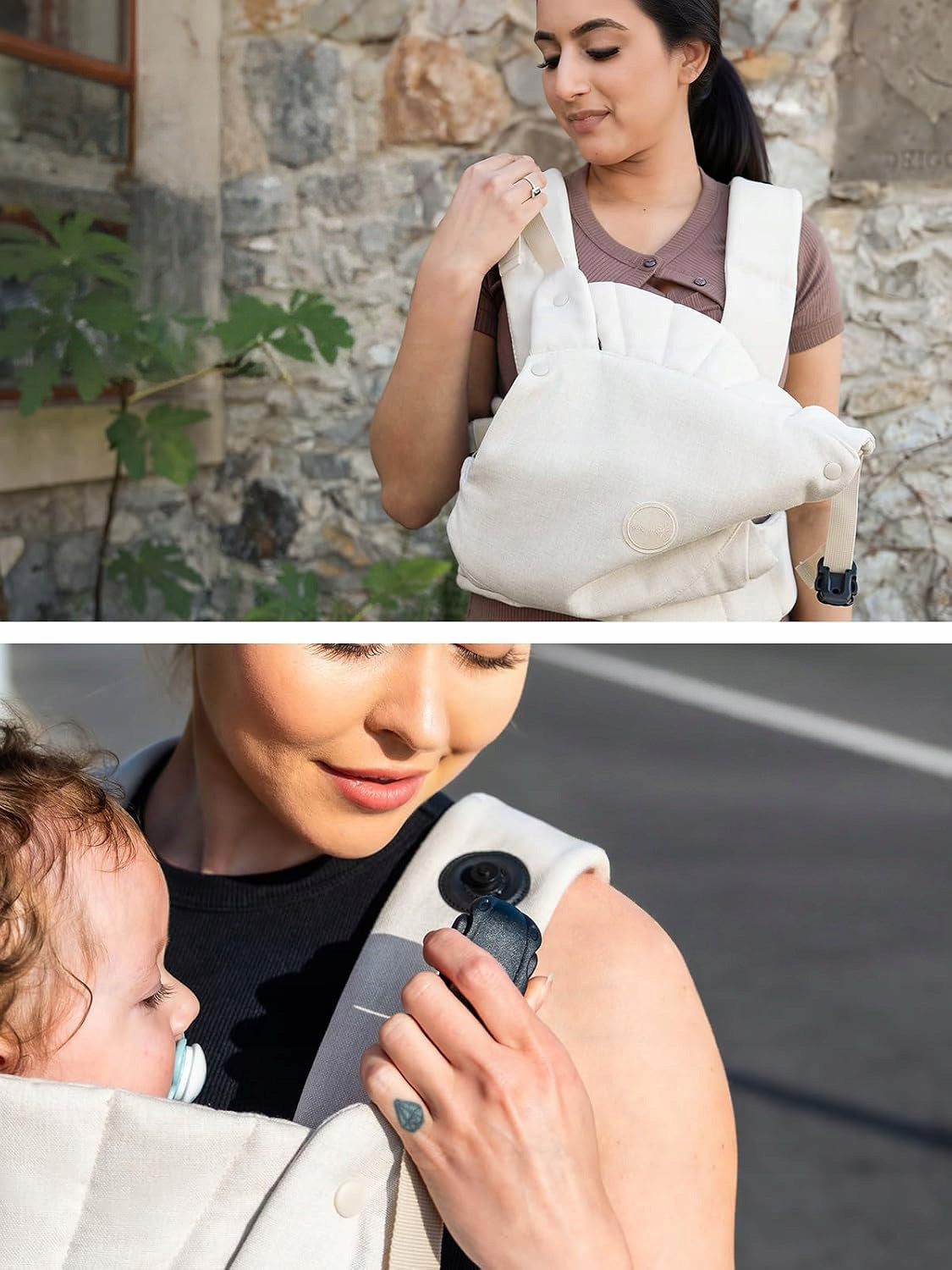 ERGONOMIC CARRIER FOR NEWBORN CHILDREN POSITION M 3-18kg GROWNSY Manufacturer code BC6088