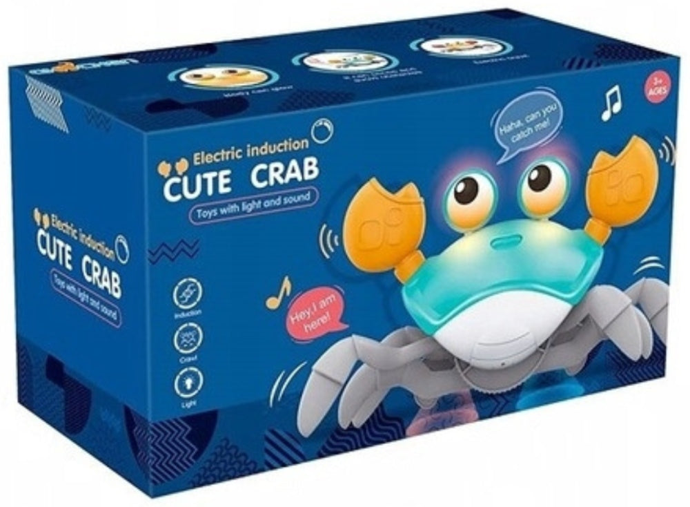 ESCAPING CRAWLING CRAB WALKING INTERACTIVE TOY FOR BABY LED XL Manufacturer code CHODZĄCY KRAB