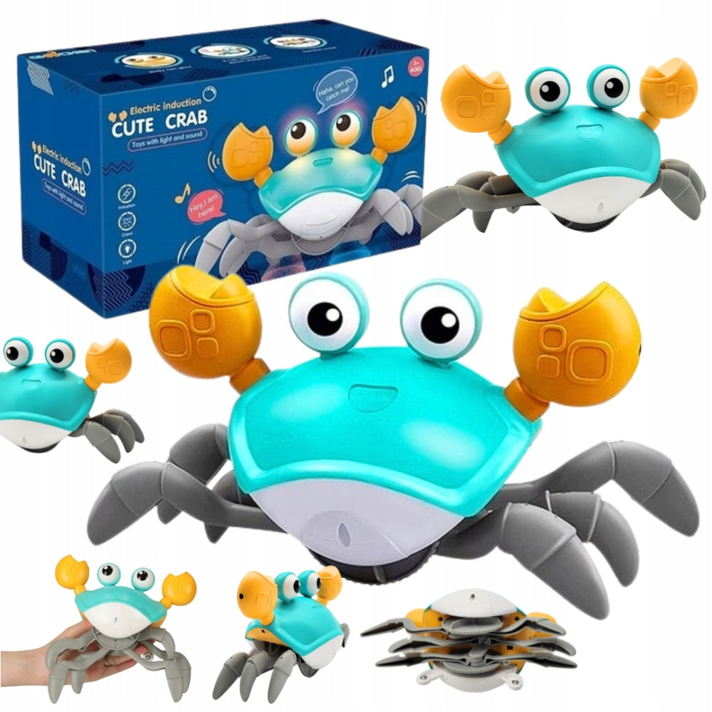 ESCAPING CRAWLING CRAB WALKING INTERACTIVE TOY FOR BABY LED XL Packaging status original