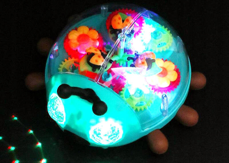ESCAPING LADYBUG GO PROJECTOR TOY FOR CRAWLING FUN FOR BABY Brand no brand
