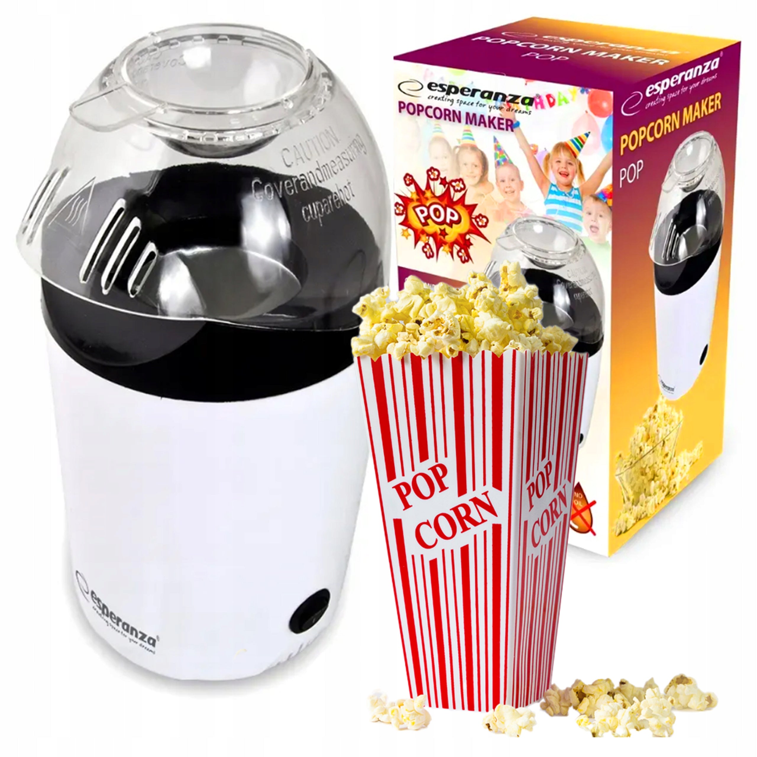 ESPERANZA EKP006 FAT-FREE POPCORN MACHINE