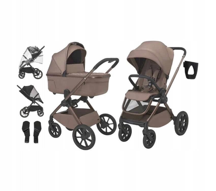 ESPIRO CLODI STROLLER 2IN1 WALKING CHILDREN'S MULTIFUNCTIONAL LARGE WHEELS ADAPTER