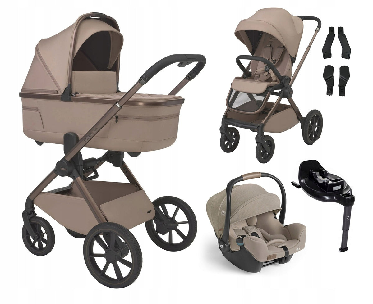 ESPIRO CLODI trolley 4in1 JOIE I-STARTER + BASE ENCORE / 09 STYLISH BROWN