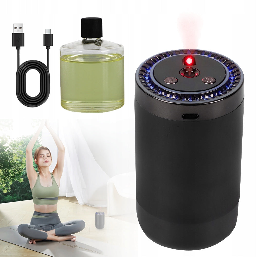 ESSENTIAL OIL DIFFUSER FOR HOME, CAR AROMATHERAPY MACHINE