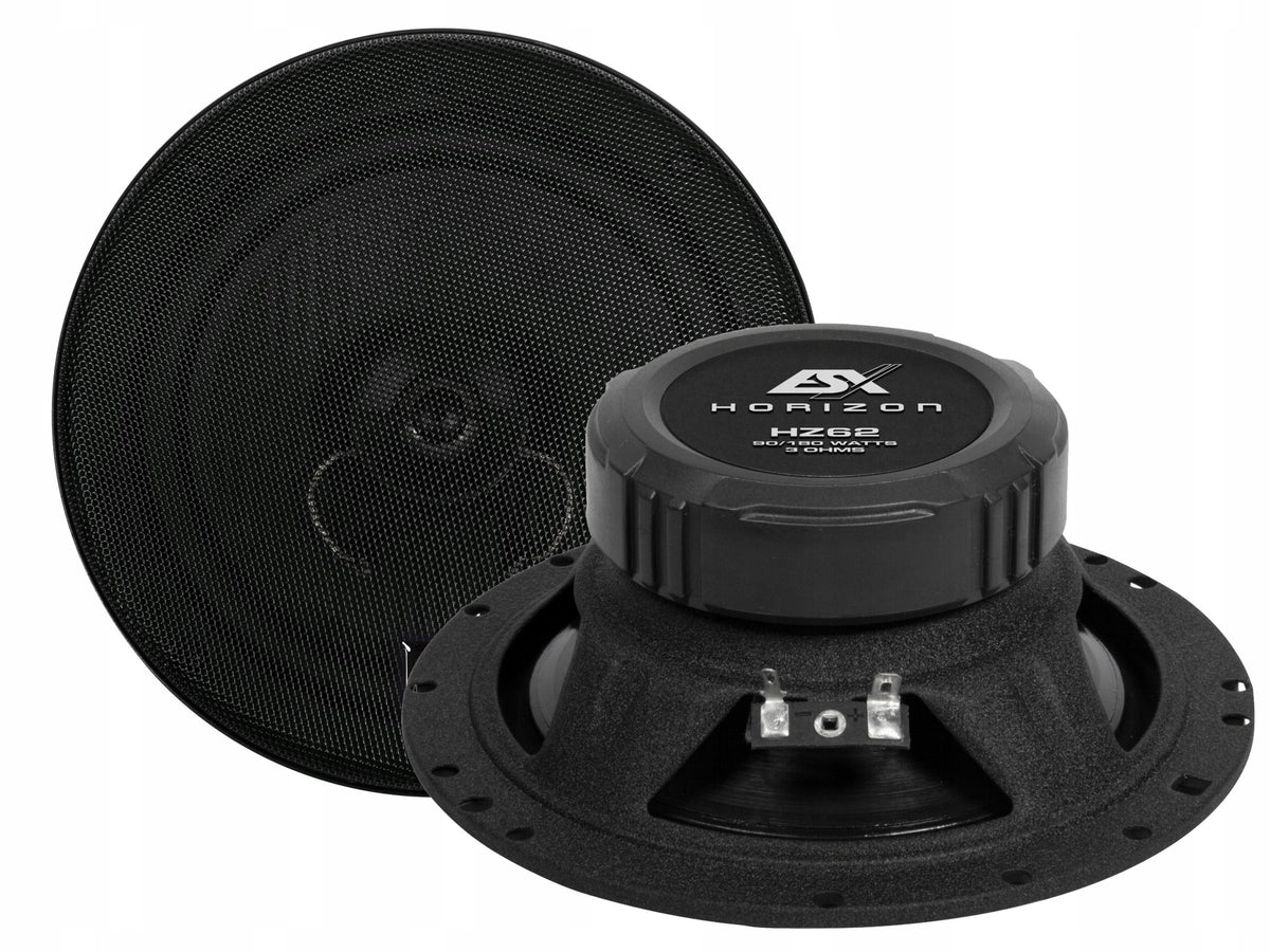 ESX HZ-62 2-Way Speakers 165mm 16,5cm 180W 3ohm VW Golf Polo Peugeot 306 Manufacturer ESX