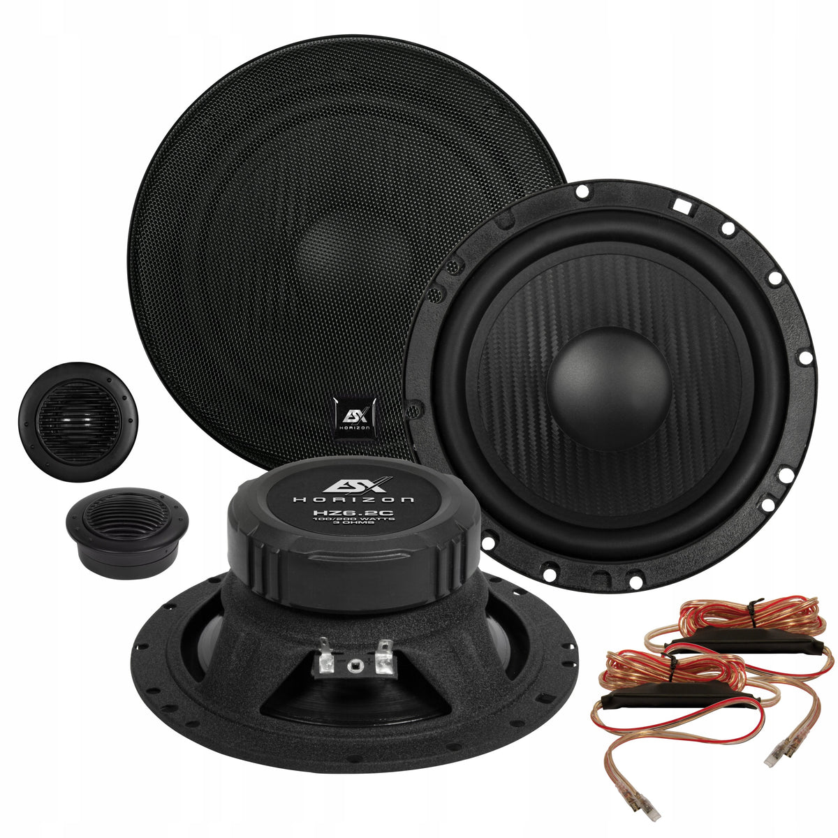 ESX HZ6.2C car speaker 2-way 200 W