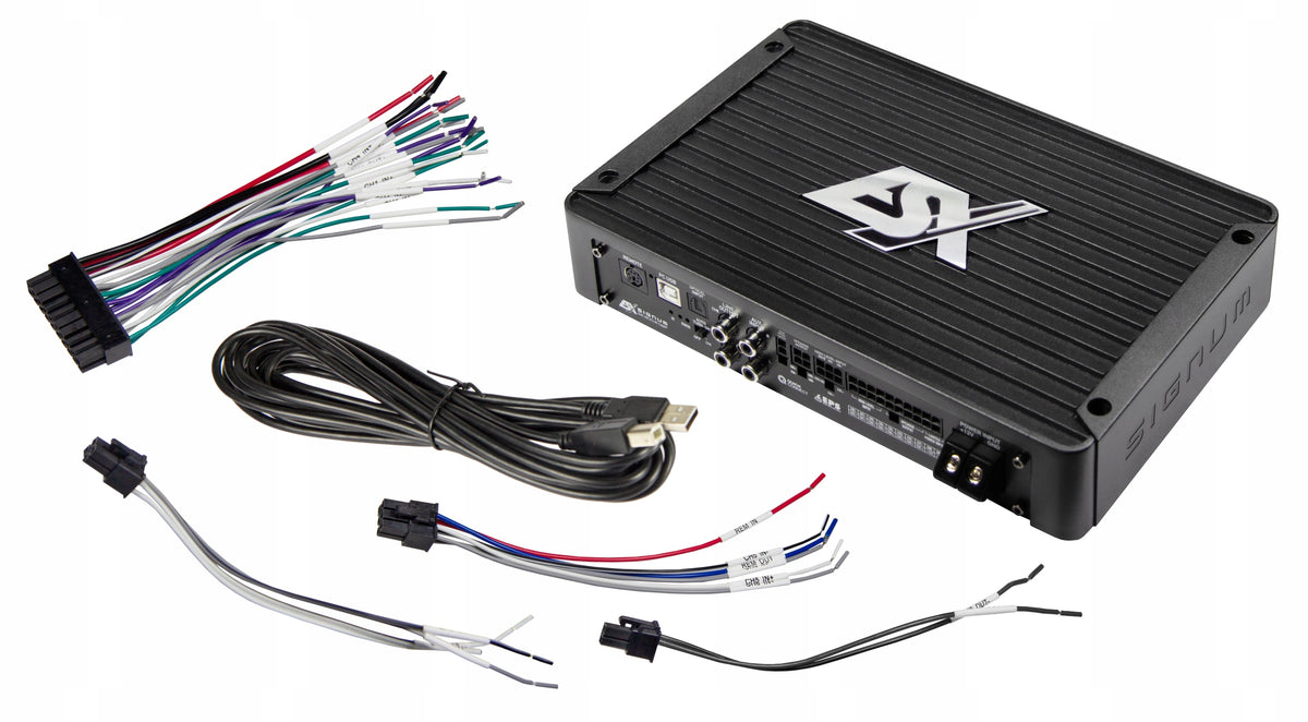 ESX SE800.6DSP 6-channel amplifier with 8-channel DSP processor