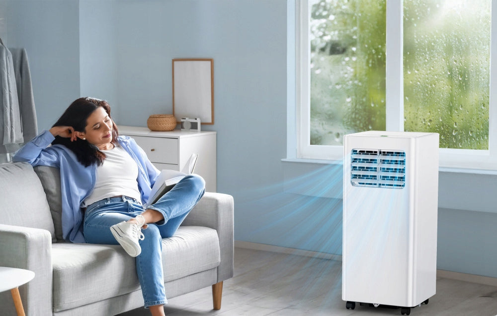 EUHOMY PAC003 Air Conditioner Portable 9000BTU 3in1 2,6kW LED Remote Control Brand EUHOMY