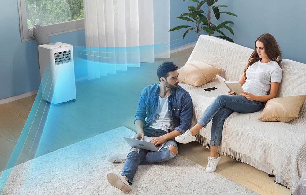 EUHOMY PAC003 Air Conditioner Portable 9000BTU 3in1 2,6kW LED Remote Control Manufacturer code PAC003-10KWH