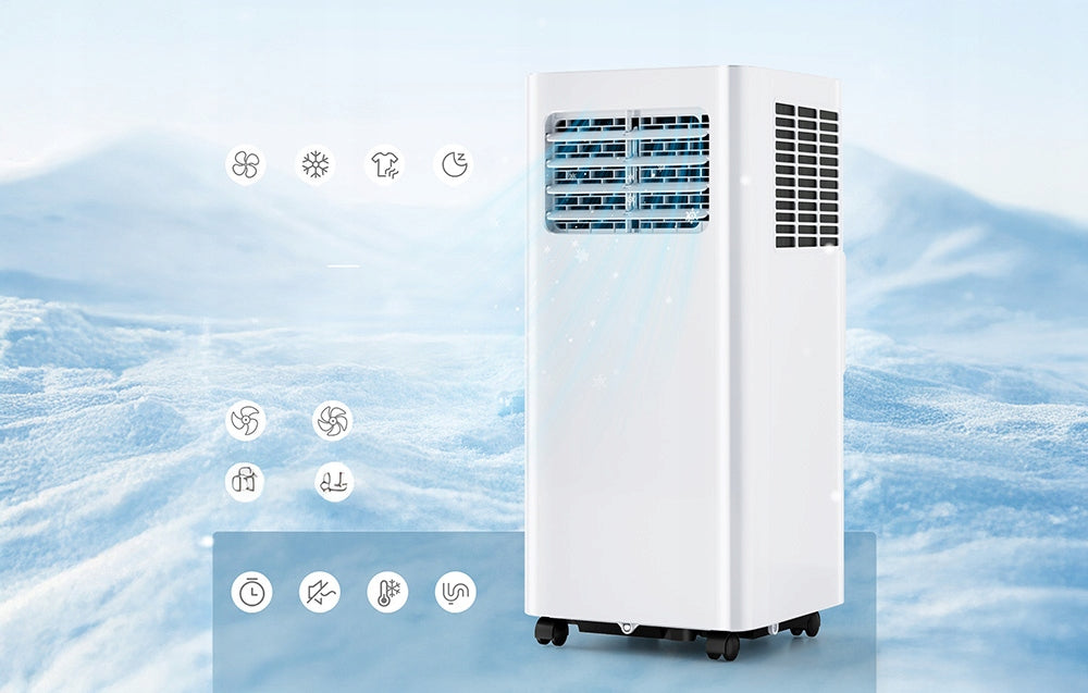 EUHOMY PAC003 Air Conditioner Portable 9000BTU 3in1 2,6kW LED Remote Control Model PAC003-10KWH