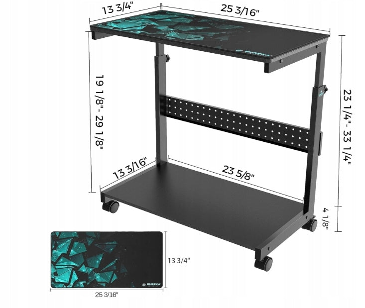 EUREKA ERGONOMIC Height adjustable computer stand, ATX case Manufacturer code EUREKA ERGONOMIC Stojak na Wieżę KomputerOWĄ