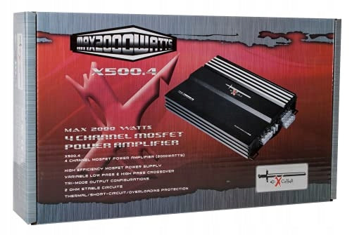 EXCALIBUR X500.4 four-channel amplifier 2000W