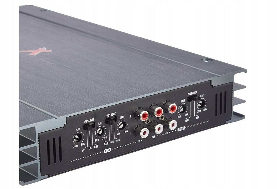 EXCALIBUR X600.4 car amplifier 4-CHANNEL NEW POWER 4x60W RMS Packaging status original