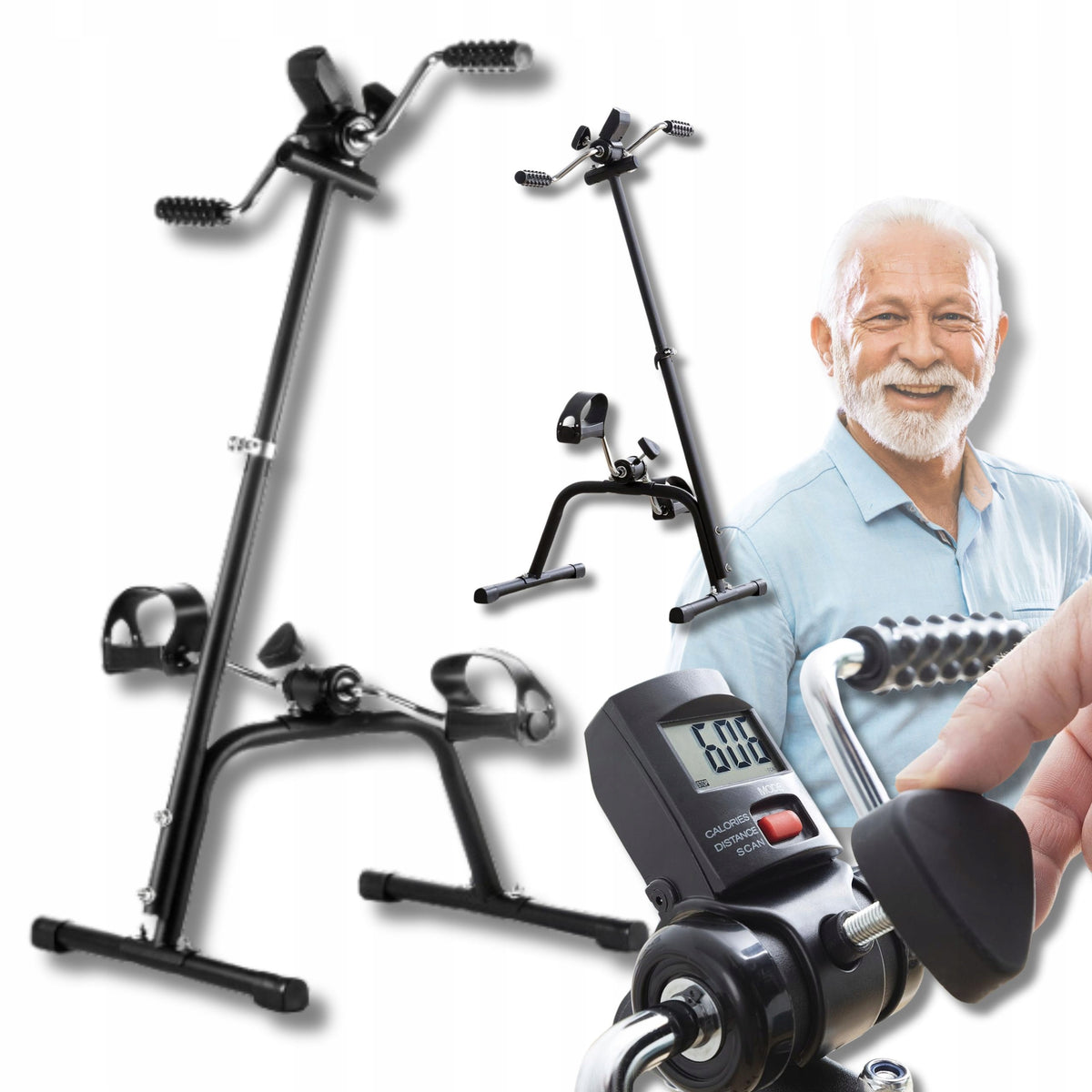 EXERCISE BIKE FOR ARMS AND LEGS REHABILITATION BIKE STATIONARY ROTOR SENIOR