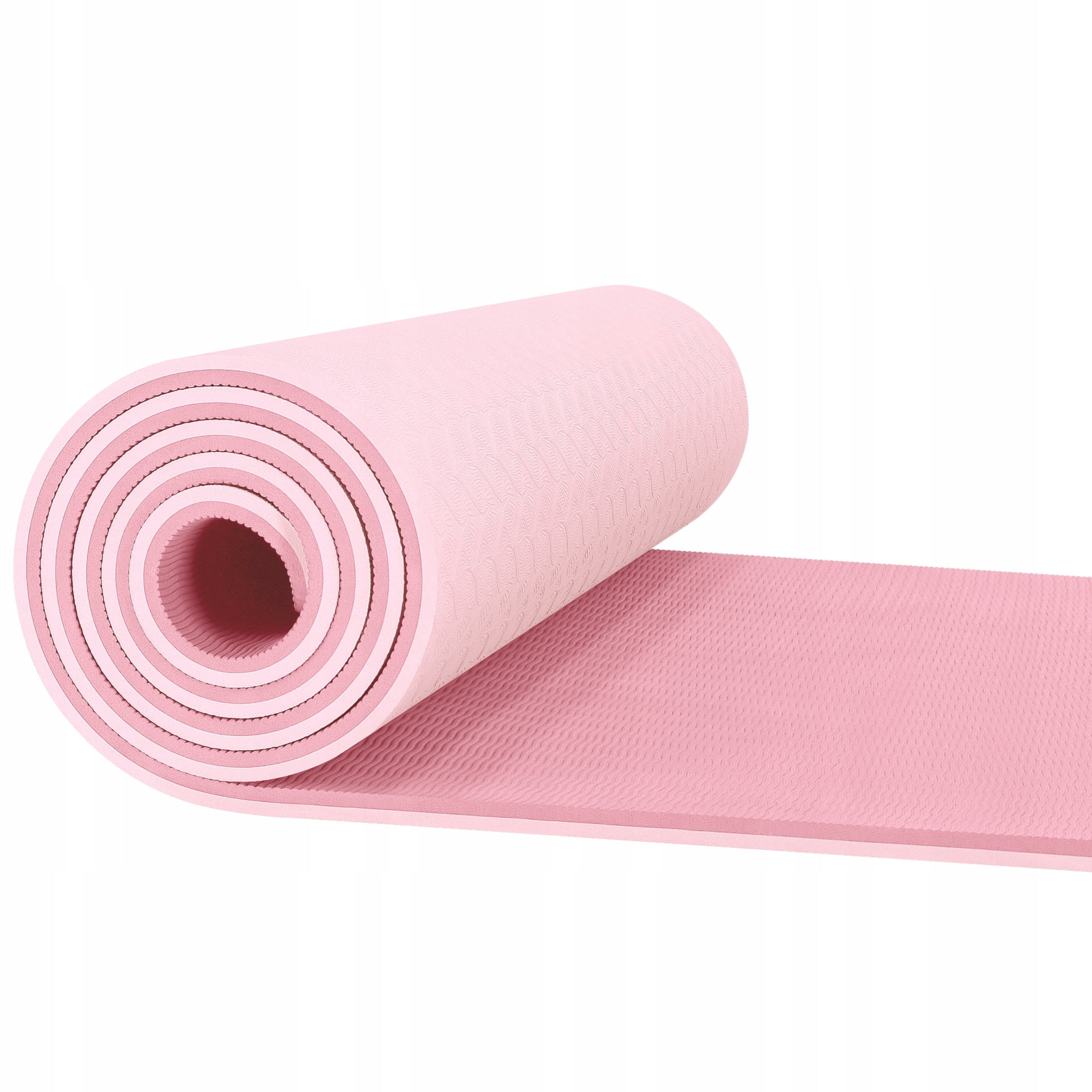 EXERCISE MAT YOGA FITNESS DOUBLE-SIDED NON-SLIP SOFT + HANDLE 1CM Brand Activ/Space