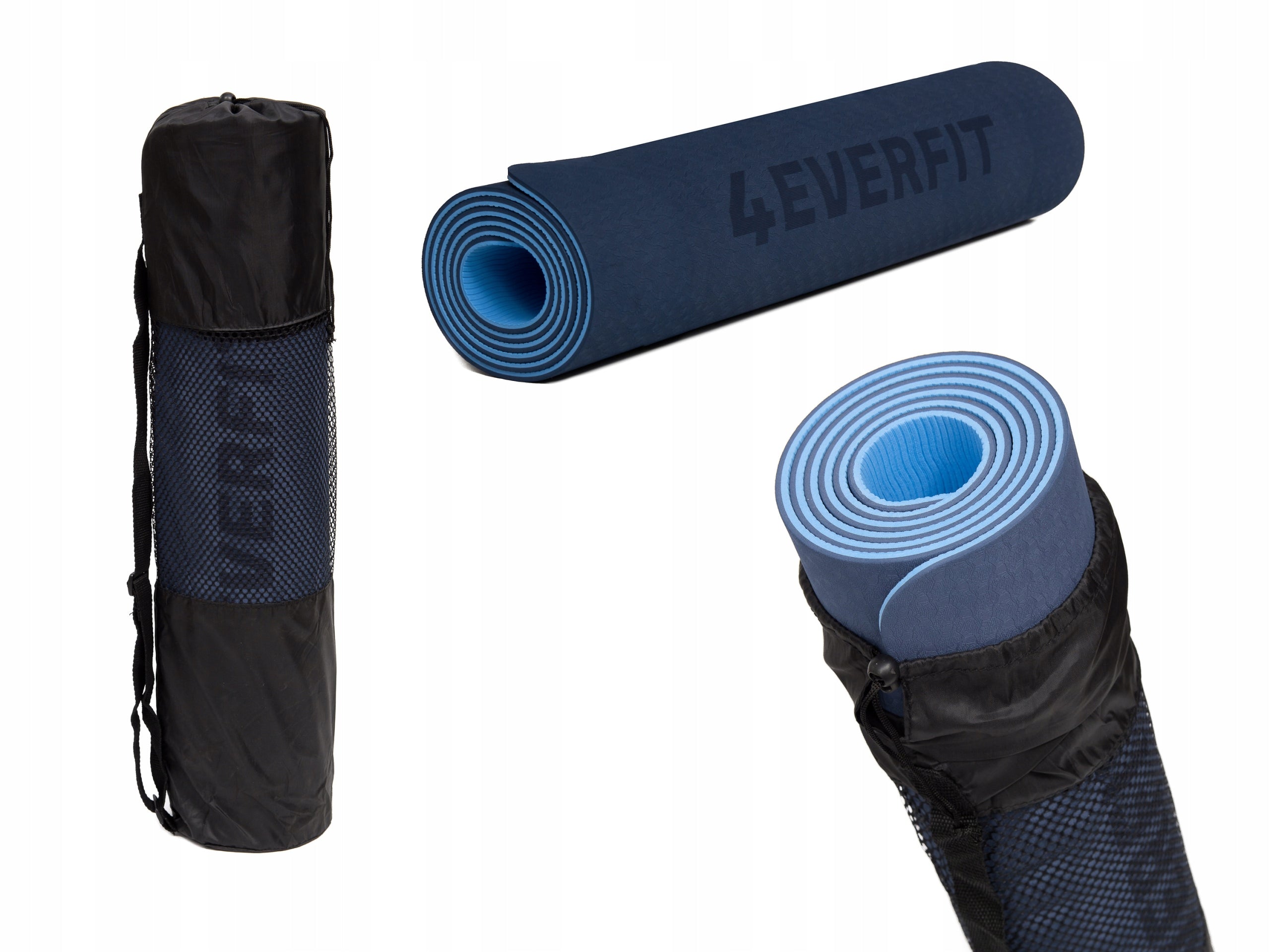 EXERCISE YOGA MAT GYMNASTIC TPE NON-SLIP PILATES COVER