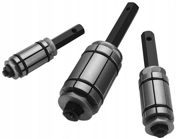 EXHAUST PIPE EXPANDER SET SPREADERS - 3 SIZES + SUITCASE Brand Kraft&Dele