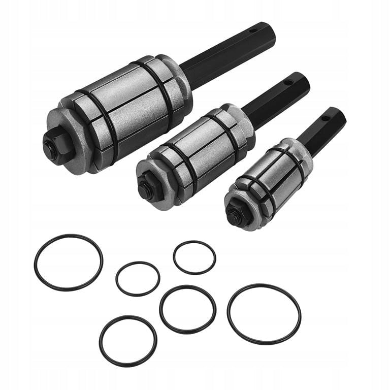 EXHAUST PIPE EXPANDER SET SPREADERS - 3 SIZES + SUITCASE Product weight with unit packaging 3 kg