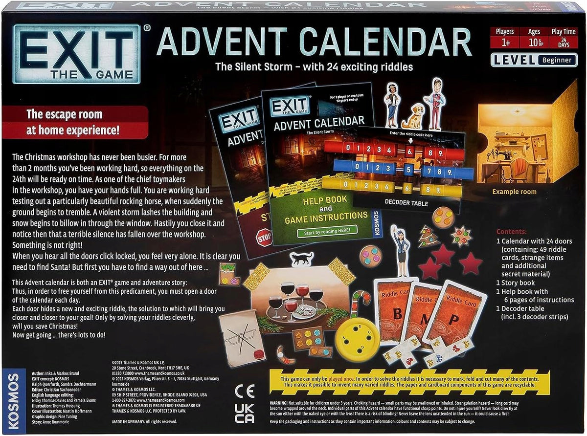 EXIT - ADVENT CALENDAR - THE SILENT STORM Packaging status original