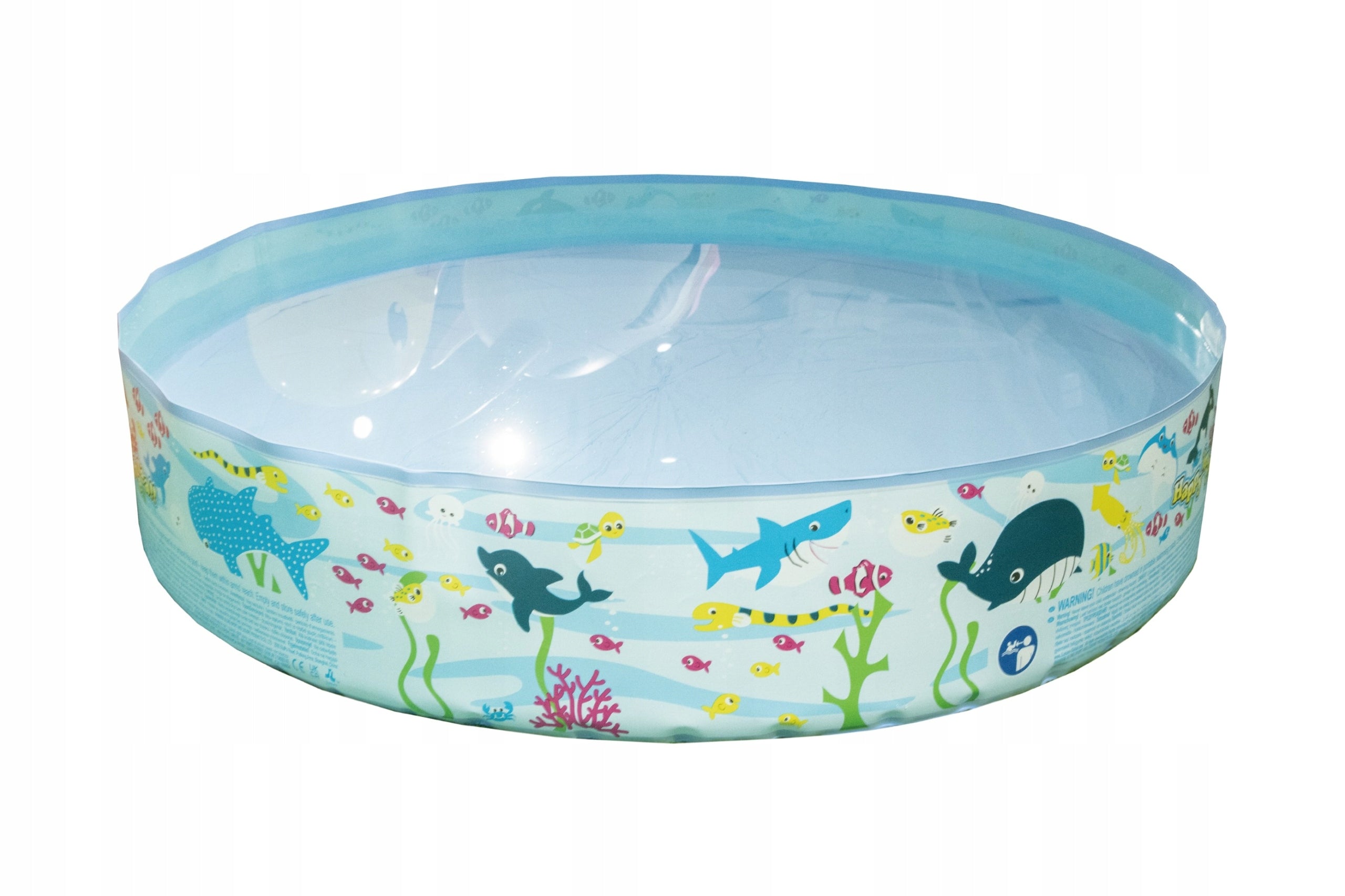 EXPANSION POOL FOR CHILDREN PADDLING POOL JILONG SEA ANIMALS 120CM DIAMETER Packaging status original