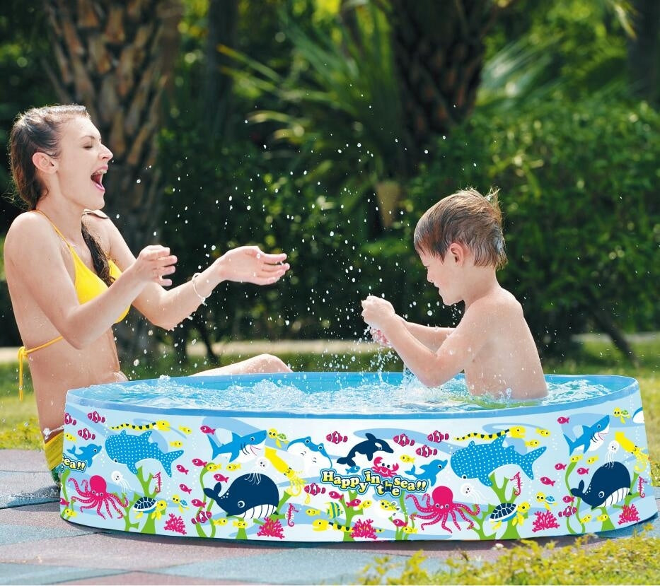 EXPANSION POOL FOR CHILDREN WITH A SHOWER TRAY JILONG 150X25CM Packaging status original