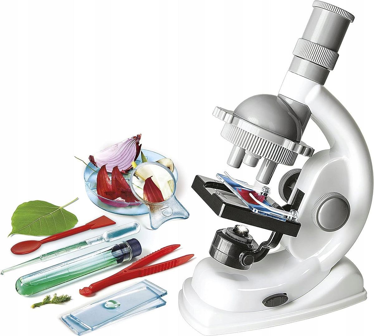 EXPERIMENTS MICROSCOPE EXPERIMENTS CLEMENTONI 8+ Brand Clementoni