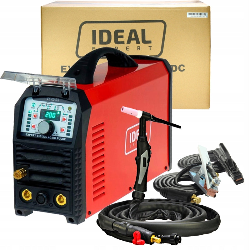 EXPERT TIG 220 AC/DC PULSE Welder IDEAL TIG/MMA