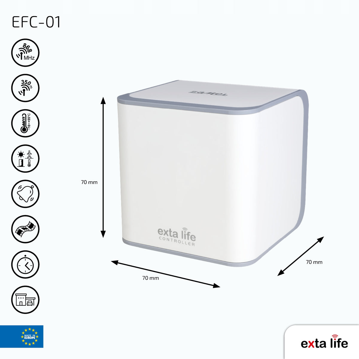 EXTA LIFE EFC-01 – smart home control unit for smart home control Packaging status original